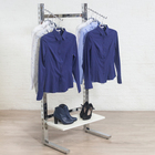 Опора к стойке, односторонняя, 42 см, хром - Фото 5