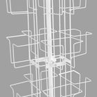 Стойка вращающаяся для колготок, напольная, 20 карманов, цвет белый - Фото 2