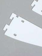 Кронштейн-полкодержатель для стеллажа, 30 см, для полки с перфорацией, белый - Фото 3