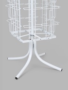 Стойка вращающаяся для открыток, напольная, 80 карманов А5, 45×45×180 см, белая - Фото 3