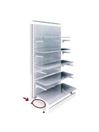 Опора для стеллажа, 50 см, белая - Фото 5