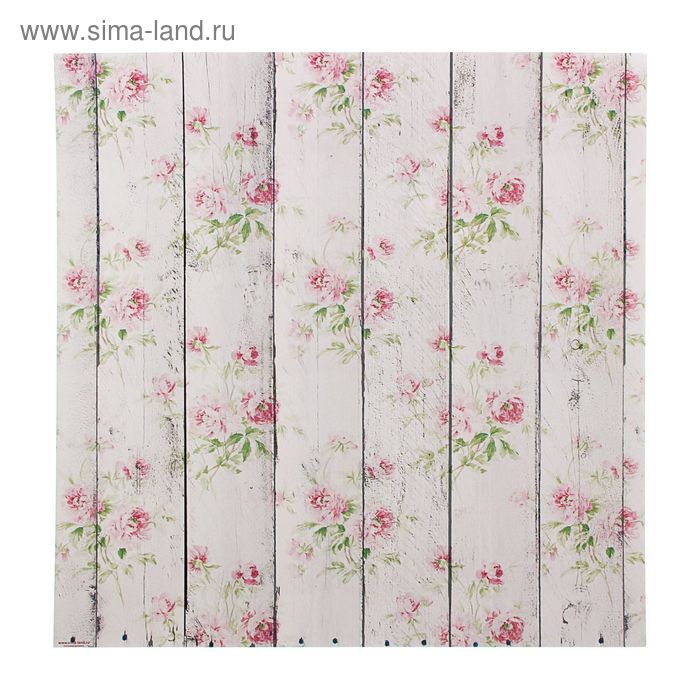 Фотофон «Доски с рисунком» картонный, 45 х 45 см, 980 г/м² - Фото 1