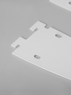 Кронштейн-полкодержатель для стеллажа, 40 см, для полки с перфорацией, белый - Фото 4