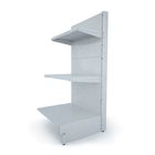 Кронштейн-полкодержатель для стеллажа, 40 см, для полки с перфорацией, белый - Фото 5