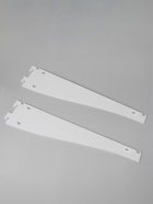 Кронштейн-полкодержатель для стеллажа, 40 см, для полки с перфорацией, белый - Фото 8