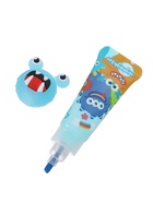 Маркер-текстовыделитель «Монстрик», скошенный наконечник, узел 5 мм, синий - Фото 2