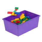 Ящик универсальный для хранения с крышкой, объем 30л. цвет: сиренево-фиолетовый - Фото 2