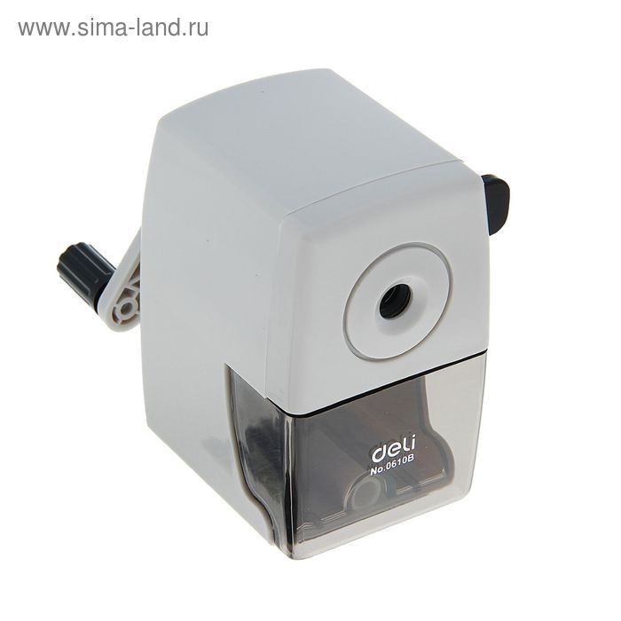 Точилка механическая с контейнером Классика E0610B DELI - Фото 1