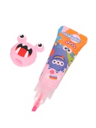 Маркер-текстовыделитель «Монстрик», скошенный наконечник, узел 5 мм, розовый - Фото 2