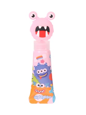 Маркер-текстовыделитель «Монстрик», скошенный наконечник, узел 5 мм, розовый 1272889