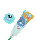 Маркер-текстовыделитель «Монстрик», скошенный наконечник, узел 5 мм, зелёный - Фото 2