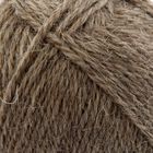 Пряжа "Деревенька" 100% шерсть 170м/100гр (2450, натуральный темный) - Фото 1