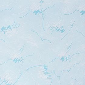 Обои бумажные "Зиг-заг", голубые, 0,53 x 10,05 м, 1407