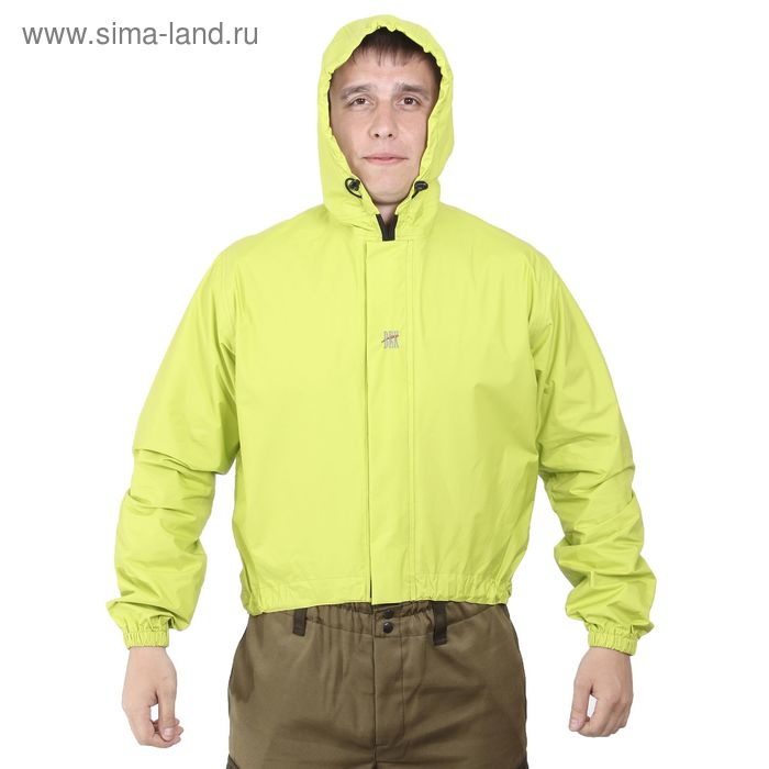 Куртка "Век" Велодождь, размеры 170/92, цвет салатовый - Фото 1