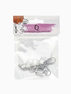 Швензы для сережек с французской застёжкой, 18 мм (набор 5 пар), цвет серебро - Фото 6