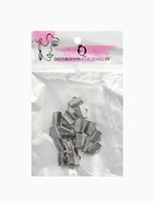 Зажим для ленты, (набор 20 шт.), цвет серебро, 10 мм, СМ-339 - Фото 5