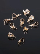 Держатель для кулона клеевой СМ-183 (набор 10 шт.), 10×5 мм, цвет золото - Фото 6