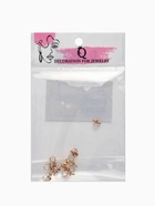 Держатель для кулона клеевой СМ-183 (набор 10 шт.), 10×5 мм, цвет золото - Фото 5