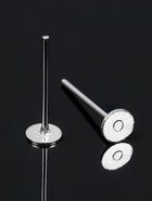 Швензы «Гвоздики» для изготовления пусет, 4 мм (набор 5пар), цвет серебро - Фото 5