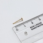 Швензы «Гвоздики» для изготовления пусет, 1.2 см (набор 5 пар), цвет золото - Фото 2