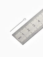 Штифт с петлёй СМ-1083, 3 см, 100 г, цвет серебро - Фото 2