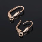 Швензы для сережек с французской застёжкой, 17 мм (набор 5 пар), цвет золото - Фото 4