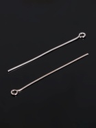 Штифт с петлёй СМ-1087, 4 см, упаковка 100 г, цвет серебро - Фото 4