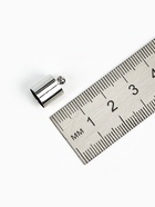 Концевик-шапочка, СМ-165, (набор 5 шт.), 1.2×0.8 см, d(вн.)=0.7 см, цвет серебро - Фото 2