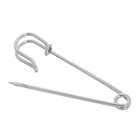 Булавка 4.5×1.2 см (набор 5 шт.), СМ-208-3, цвет серебро - Фото 3