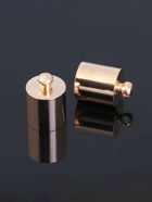 Концевик-шапочка, СМ-165,(набор 5 шт.), 1.2×0.8 см, d (внутренний)=0.7 см, цвет золото - Фото 5