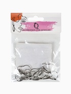 Швензы с французской застёжкой, цвет серебро, 19 мм (набор 5 пар) - Фото 3