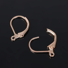 Швензы для сережек с французской застёжкой, 14 мм (набор 5 пар), цвет золото - Фото 3