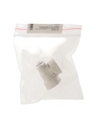 Уголок AQUALINK, 1/2", внутренняя резьба, с настенным креплением, никелированная латунь 1435100