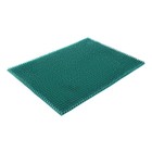 Покрытие ковровое щетинистое «Травка», 45×60 см, цвет зелёный металлик - Фото 2