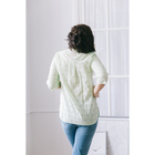 Рубашка женская 15117, цвет салатовый, размер 46, рост 170 - Фото 4