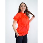 Блузка для беременных 2246, цвет оранжевый, размер 50, рост 170 - Фото 1