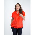 Блузка для беременных 2246, цвет оранжевый, размер 50, рост 170 - Фото 2