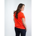 Блузка для беременных 2246, цвет оранжевый, размер 50, рост 170 - Фото 3