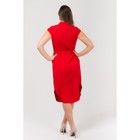 Платье женское, размер 54, рост 168, цвет красный (арт. 17251 С+) - Фото 2