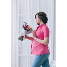 Блузка для беременных 2242, цвет малина, размер 44, рост 170 - Фото 2