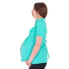Блуза для беременных, цвет ментол, размер 52, рост 170 - Фото 3