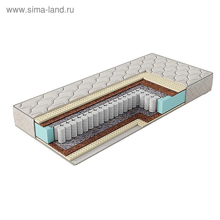 Матрас «Корсика», размер 120 × 200 см, высота 20 см, жаккард - Фото 1