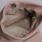 Сумка женская на молнии, 1 отдел, наружный карман, регулируемый ремень, цвет розовый - Фото 5