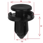 Клипса крепежная, КП-0023 - Фото 6