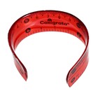 Набор геометрический Calligrata, силиконовый, гибкий, 4 предмета (линейка 15 см, 2 угольника, транспортир), МИКС - Фото 3