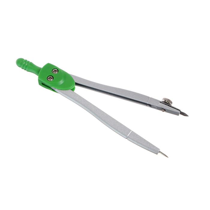 Циркуль металлический Calligrata, 120 мм, в пластиковой тубе