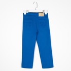 Брюки джинсовые для девочки, рост 122 см, цвет голубой - Фото 5