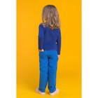 Брюки джинсовые для девочки, рост 122 см, цвет голубой - Фото 3