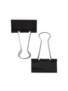 Набор зажимов для бумаг, чёрные, 32 мм, 12 штук, в картонной коробке - Фото 4