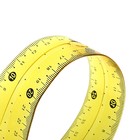 Набор геометрический Calligrata, силиконовый, гибкий, 4 предмета (линейка 30 см, 2 угольника, транспортир), МИКС - Фото 2